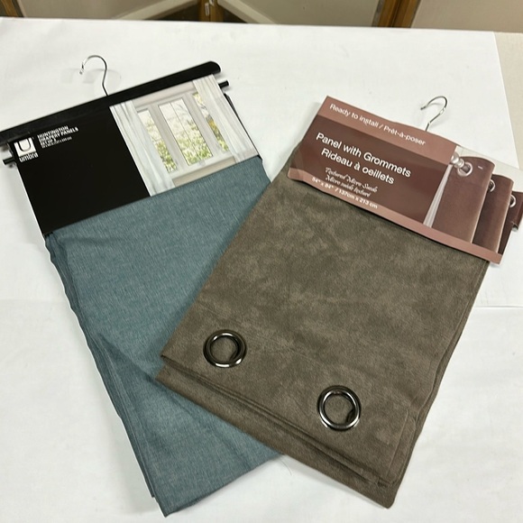 Set of two drapery panels. New and never been used. - Picture 1 of 10